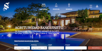 Agriturismo Sanguineto Website
