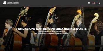 Fondazione Cantiere d'Arte Website